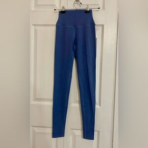Alo Yoga Softsculpt High-Waist Leggings Bluestone Women's Size XS New wig Tags
